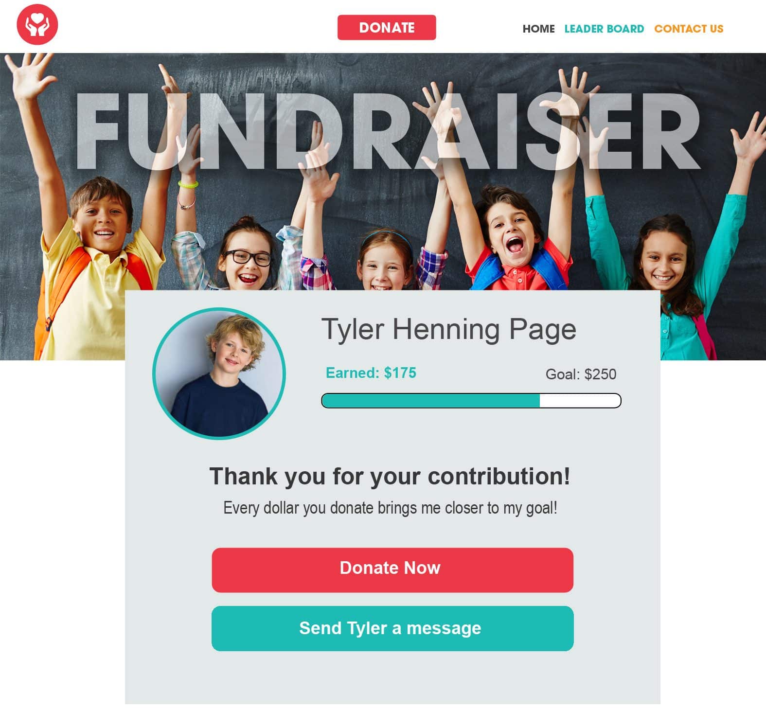 fake_participant-page | Presented by Midland Fundraising